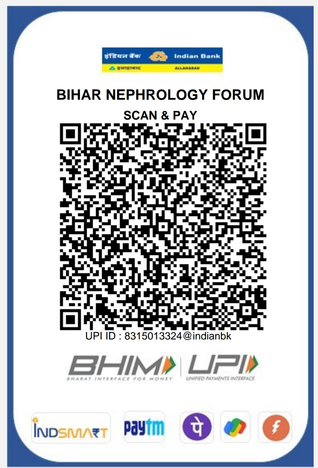 UPI QR code for PDSICON 2026 registration payment
